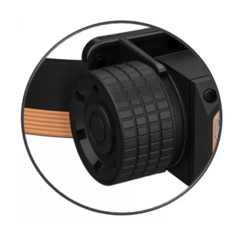 Pealamp Duracell DH2000R Kingikarp — kompaktne must/oranž laetav pealamp