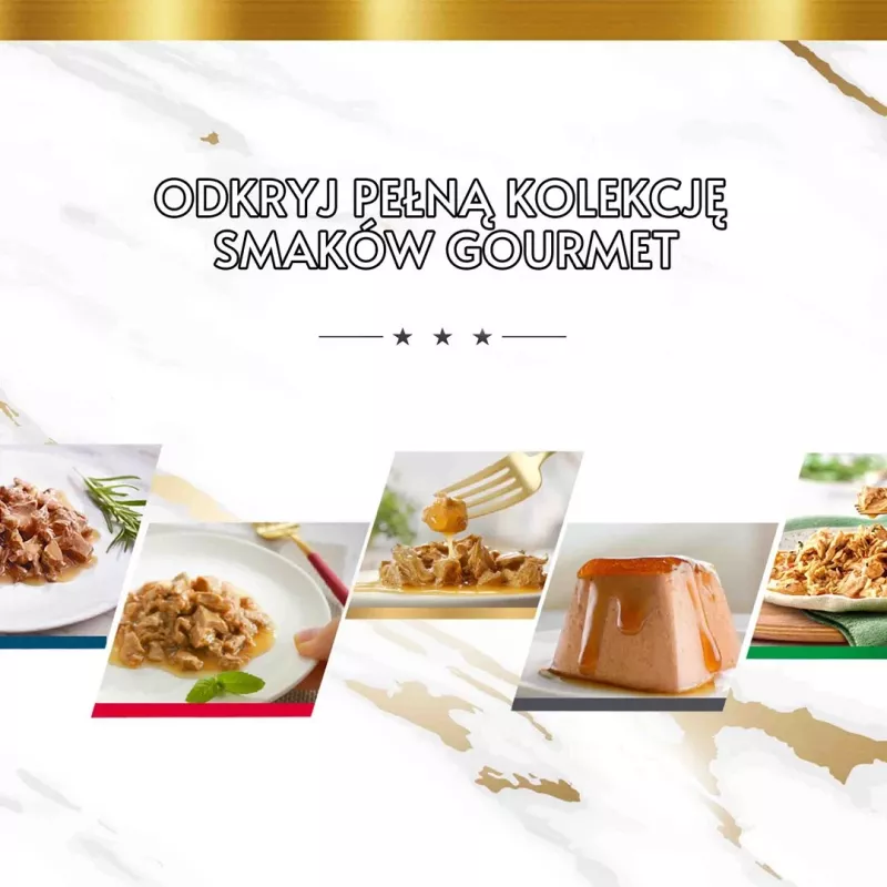 PURINA Gourmet Perle Mix - märg kassitoit - 60x85 g