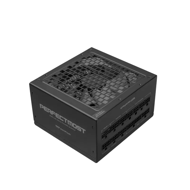 Toiteplokk DarkFlash PMT1050 must — ATX arvuti toiteplokk, 1050W, üks +12V liin