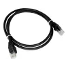 AVIZIO KKU6CZA0.5 võrgukaabel Must 0.5 m Cat6 U/UTP (UTP)
