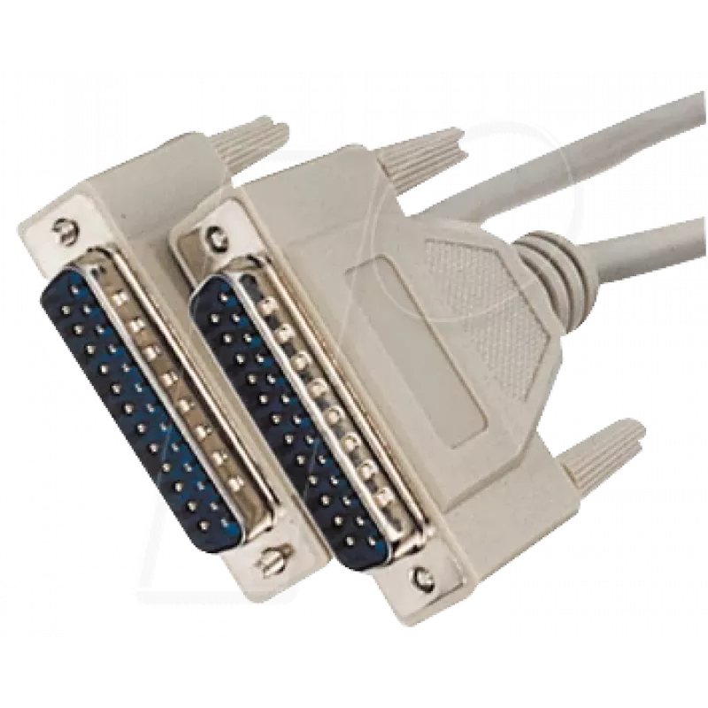 D-Sub-kaabel ShiverPeaks AK 4010 — 25 kontaktiga isane-isane, 1,8 m