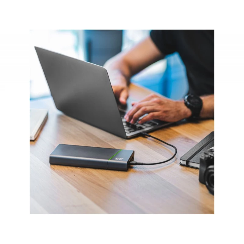 Green Cell KABGC30 USB-kaabel USB 2.0 1.2 m USB-C Must