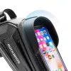 Rockbros B68 Jalgrattaraami kott Telefonitasku 1,7 l Must