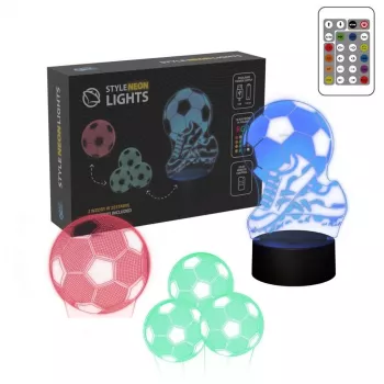 Lauavalgusti MANTA SNL124RGB RGB 3D valgusdekoratsioonikuulid, värvimuutev LED, dekoratiivvalgustus