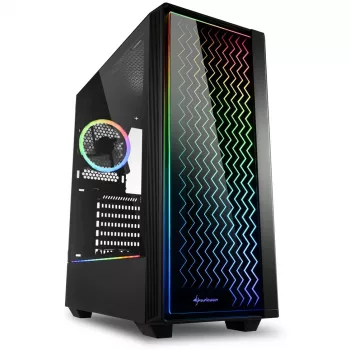Korpus Sharkoon RGB LIT 200 must