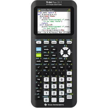 Graafiline kalkulaator Texas Instruments TI-84 Plus CE-T Python Edition – värviekraan, Pythoni tugi