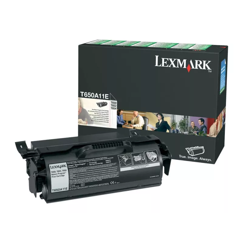Toner Lexmark T650A11E kassett 10000 lehte Must