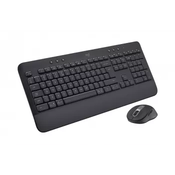 Logitech Signature MK650 for Business - klaviatuuri- ja hiirekomplekt - juhtmevaba - 2,4 GHz, Bluetooth LE - QWERTY - hispaania - grafiit