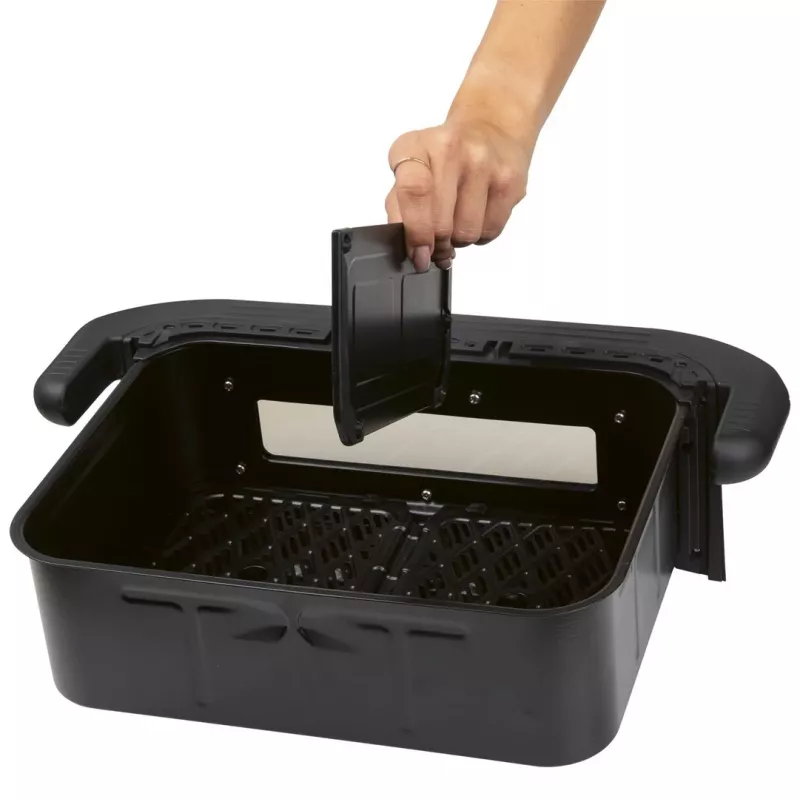 ProfiCook PC-FR 1313 H kahekordne kuumõhkfritüür, 10 L, 2400 W, must/roostevaba teras