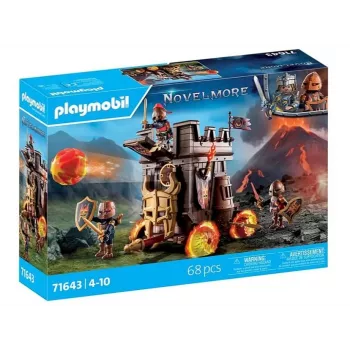 Figuurikomplekt Novelmore 71643 Lahinguvanker tulekahuriga