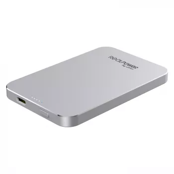 RealPower Powerbank PB-5000 MAG Hõbedane 5.000mAh