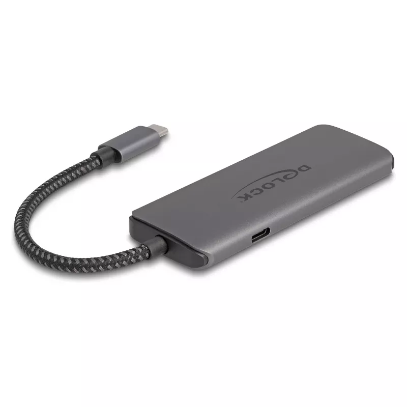 DeLOCK USB-C dokkimisjaam 8K HDMI USB PD 3.0 100 W