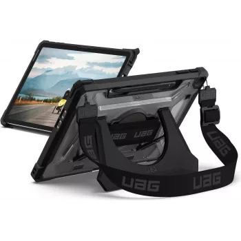 UAG Urban Armor Gear Plasma käepaela ja tugijala ümbris | Microsoft Surface Pro 12 tolli (1. põlvkond) | jää (läbipaistev)/must | 324023114340 (324023114340)