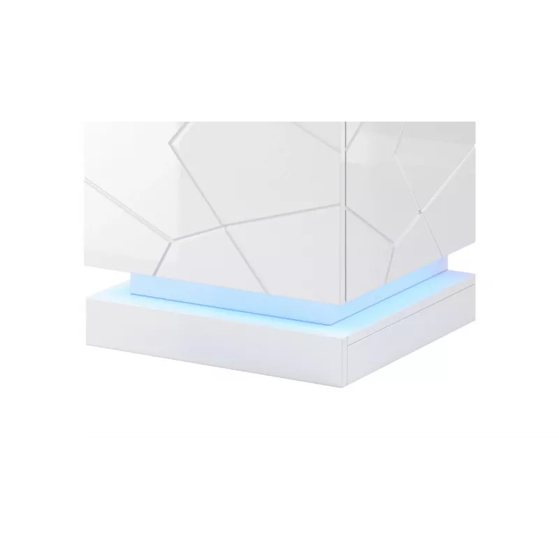 Öökapivalgusti cama meble QIU, 2 tk, RGB, pinnale paigaldatav, vahelduvvoolutoide