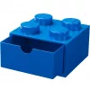 LEGO lauasahtel 4, hoiukarp sinine, naastud
