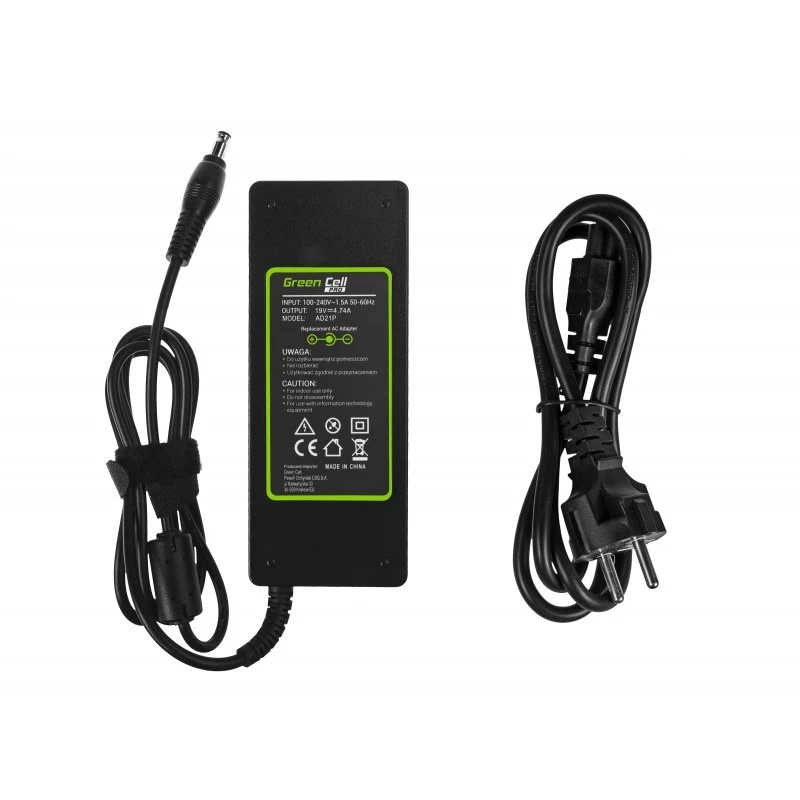 Green Cell AD21P toiteadapter/inverter Siseruumides 90 W Must