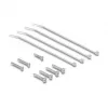 DeLOCK 67053 Keystone pinnale paigaldatav karp, 4-port, valge