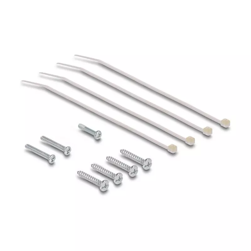 DeLOCK 67053 Keystone pinnale paigaldatav karp, 4-port, valge