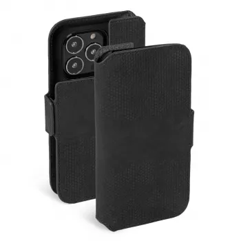 Krusell 62396 rahakotist ümbris iPhone 13 Pro Maxile 17 cm Must