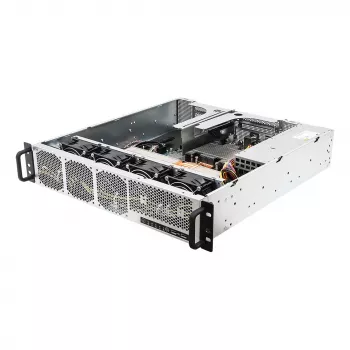 ASRock 2U1G-B650/EVAC serveri barebone Socket AM5 Rack (2U)