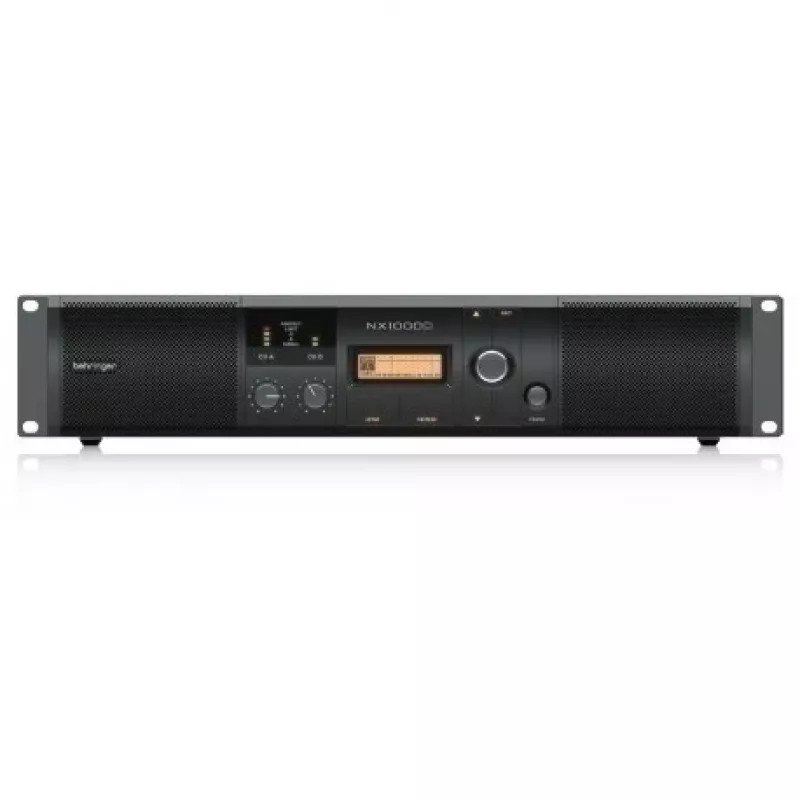 Behringer NX1000D helivõimendi Performance/stage Must