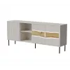 Cama INSERTO 3D1W kummut 190x40x80 kašmiir + LED