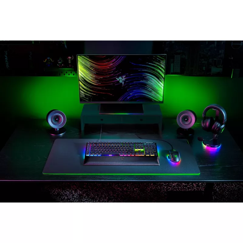 Razer MustWidow V4 - kollane Switch Linear - mehaaniline mänguklaviatuur