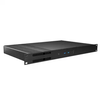 Arvutikorpus Akasa Galileo TU3 Plus MKII Mini-ITX korpus - must