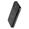 Savio BA-09 juhtmevaba akupank, 10000 mAh, must