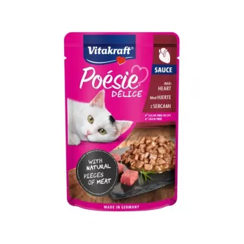 VITAKRAFT POESIE DELICE südamed - märg kassitoit - 85 g