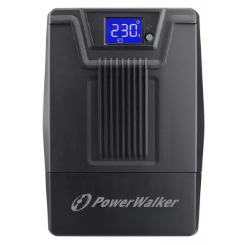 PowerWalker VI 600 SCL FR Line-Interaktiivne 0,6 kVA 360 W 2 vahelduvvoolu pistikupesa