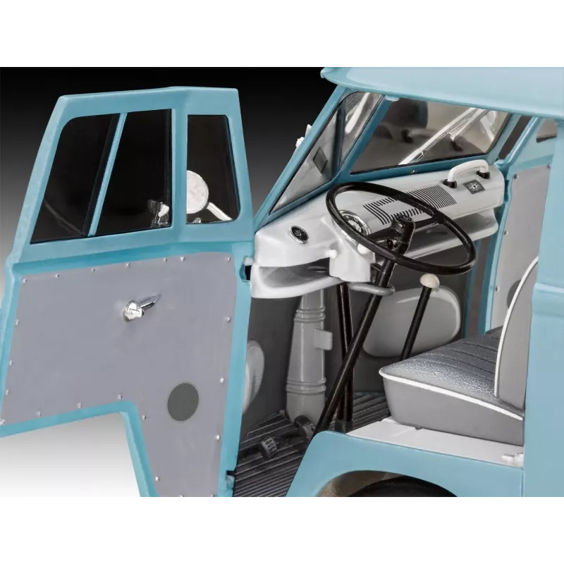 Plastikmudel VW T1 Panel Van – Gulf dekoor 1/24