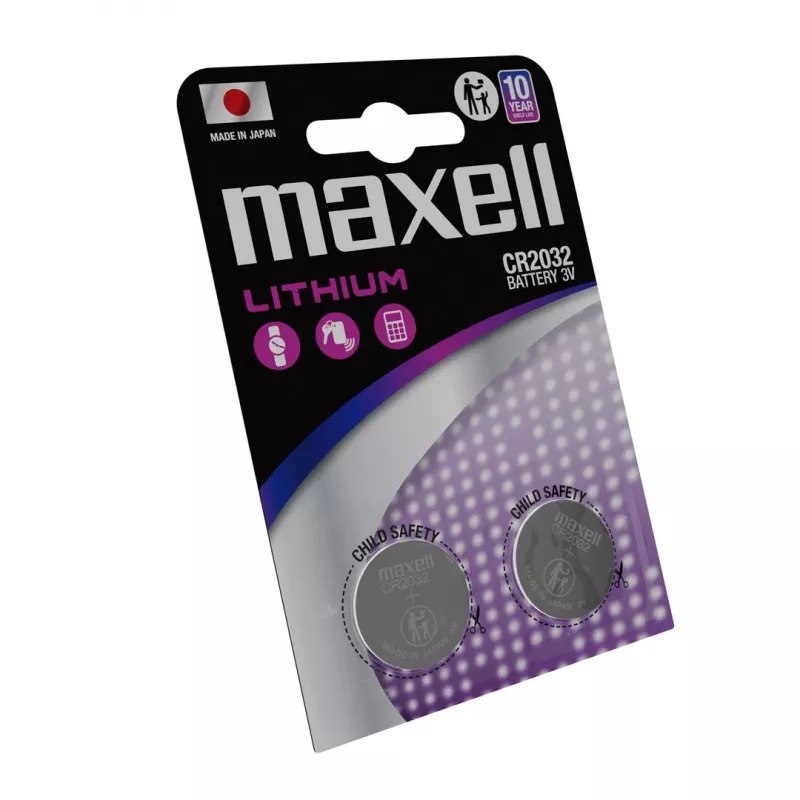 MAXELL CR2032 spetsiaalne patarei, 2 tk.