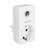 LogiLink PA0263 liigpingekaitse valge 1 vahelduvvoolupistikupesa 230 V