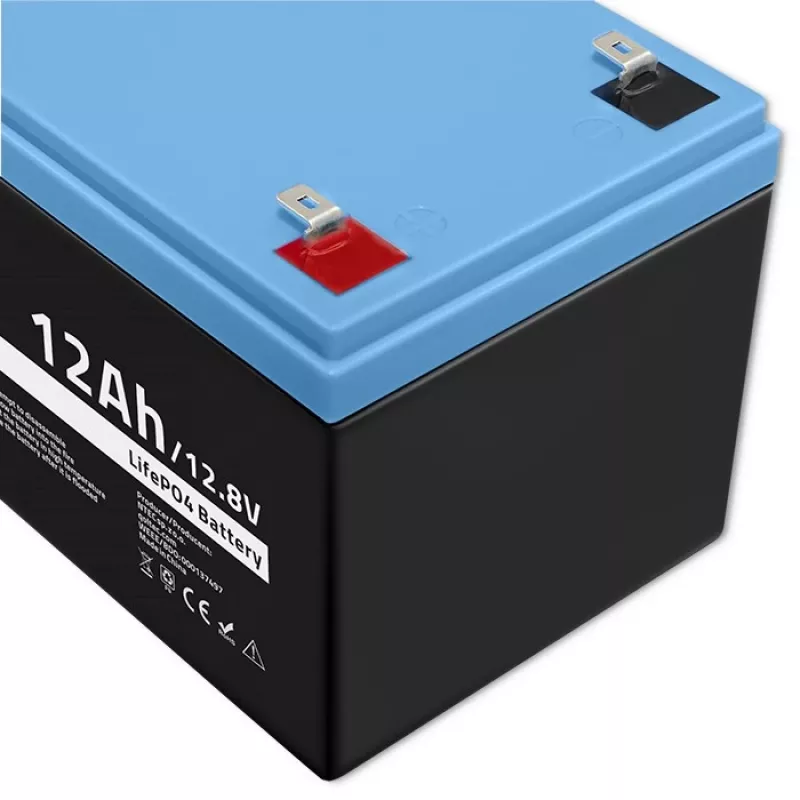 Qoltec LiFePO4 liitium-raudfosfaataku 12,8V 12Ah 153,6Wh BMS-iga