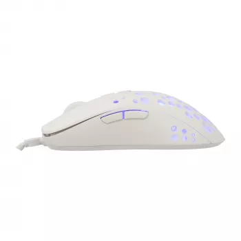 Hiir White Shark GM-9004 Tristan-2 Valge RGB USB