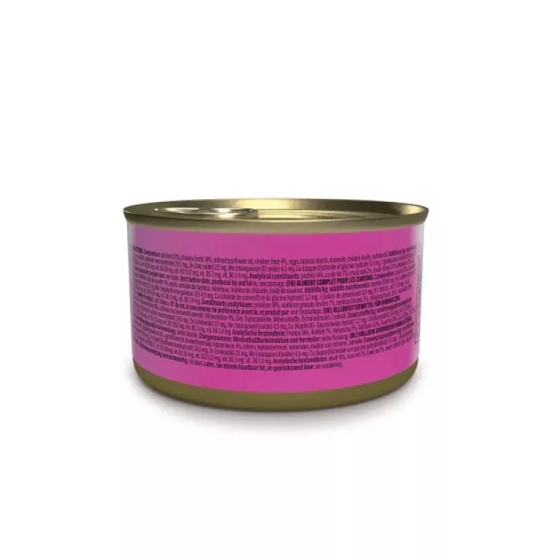 Märg kassitoit Agras Pet Foods Schesir Baby in Brühe 70 g — kana, teravaba, noortele kassidele