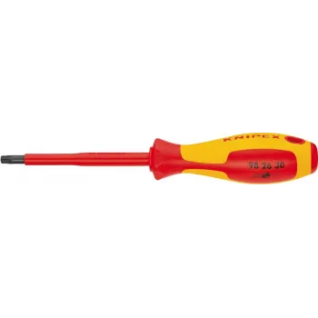 Knipex VDE Torx-kruvikeeraja suurus T 10 tera pikkus: 60 mm DIN EN 60900 (98 26 10)