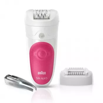 Braun Silk-epil 5 5-500 SensoSmart epilaator, roosa/valge