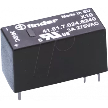 Steck-/PCB relee 41.81.7.024.8240 (418170248240)