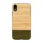man and wood nutitelefoni ümbris iPhone XR-ile — bambusmetsa must