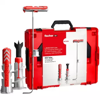 Tüüblikomplekt Fischer L-BOXX 833 tk
