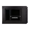 EXTRALINK LITE 4U 530X400 SEINALE KINNITATAV RACK-KAPP MUST RIIULIGA
