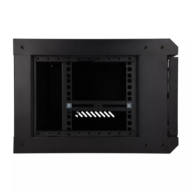 EXTRALINK LITE 4U 530X400 SEINALE KINNITATAV RACK-KAPP MUST RIIULIGA