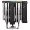 CPU õhujahuti DeepCool AK620 Digital SE, kahetorniline, 6x Ø6mm soojustoru, 2x 120mm PWM ventilaatorit, RGB, kõrgus 161 mm