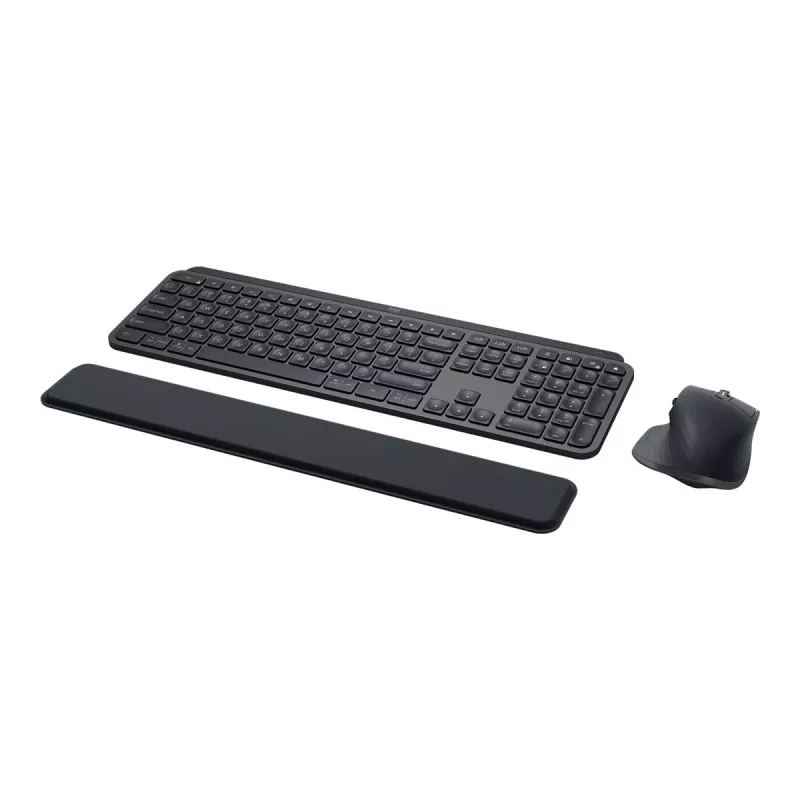 Logitech MX Keys combo for Business Gen 2 klaviatuur ja hiir komplektis kontor RF Wireless + Bluetooth AZERTY prantsuse grafiit