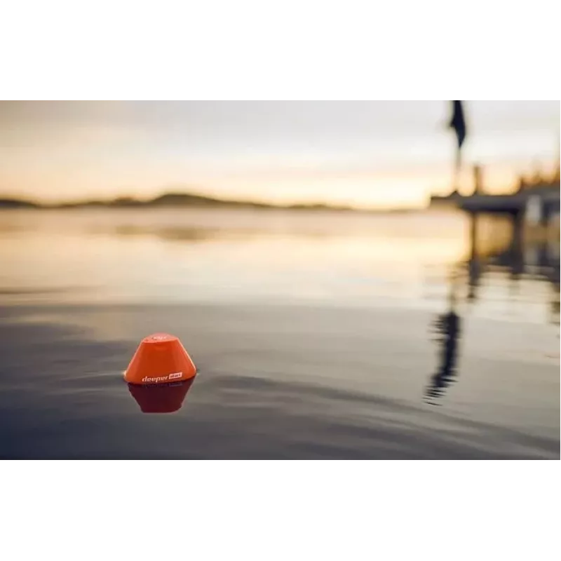 Kajaloodi Deeper START — kaasaskantav heidetav sonar, 50 m ulatus, liitiumpolümeeraku