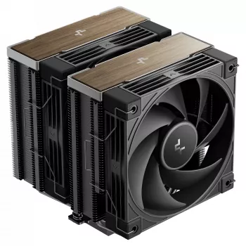 DeepCool AK620 G2 õhkjahuti, 120 mm ventilaator, ühildub LGA1700/1200/115x ja AM4/AM5, must, 144×127×159 mm