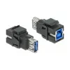Keystone-moodul DeLOCK 86395 Lame Must USB A