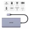 Hub UNITEK uHUB S7 USB 3.2 Gen 1 USB-C hall